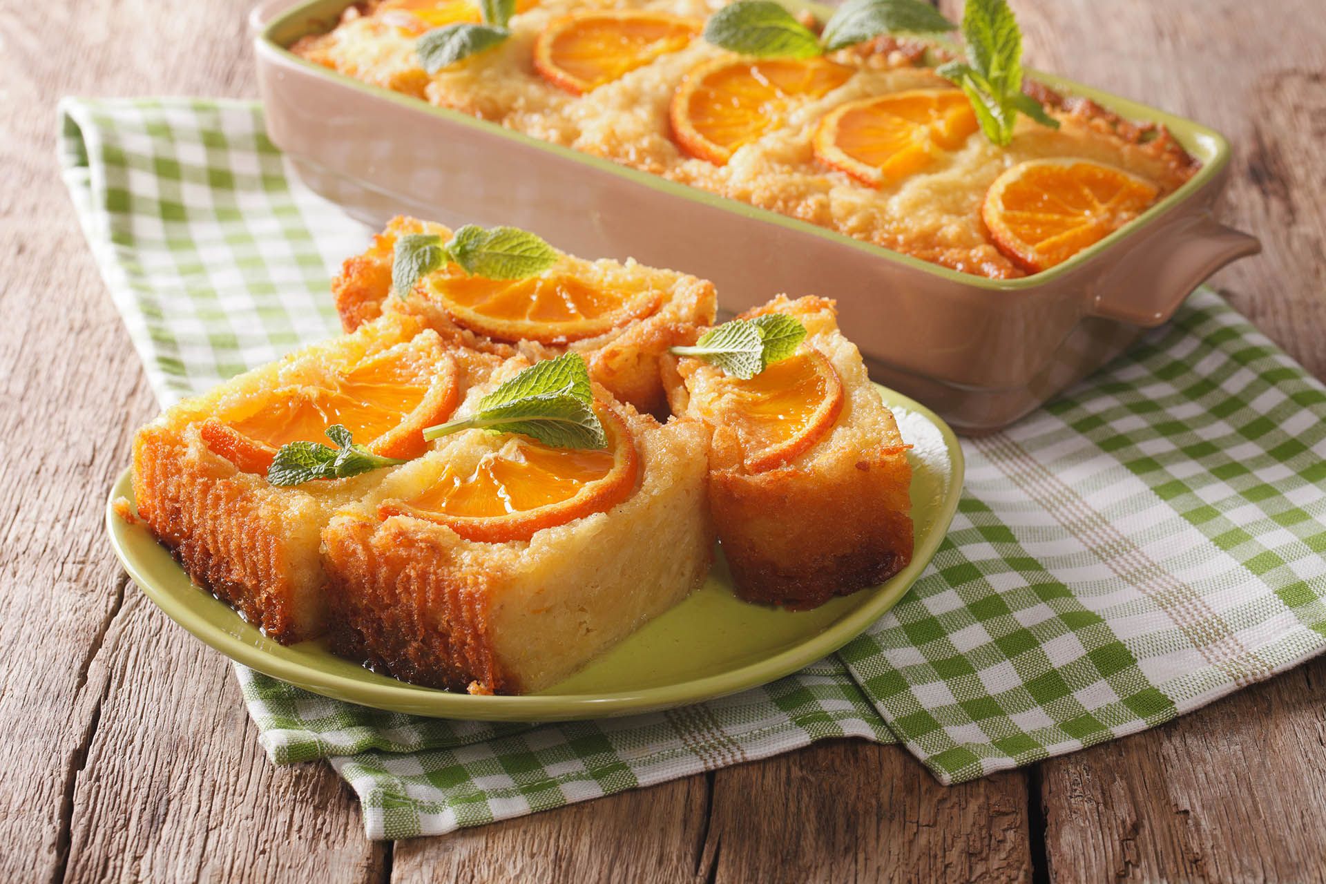 Portokalopita, orange pie Corfu, Greek dessert © AS Food studio/Shutterstock